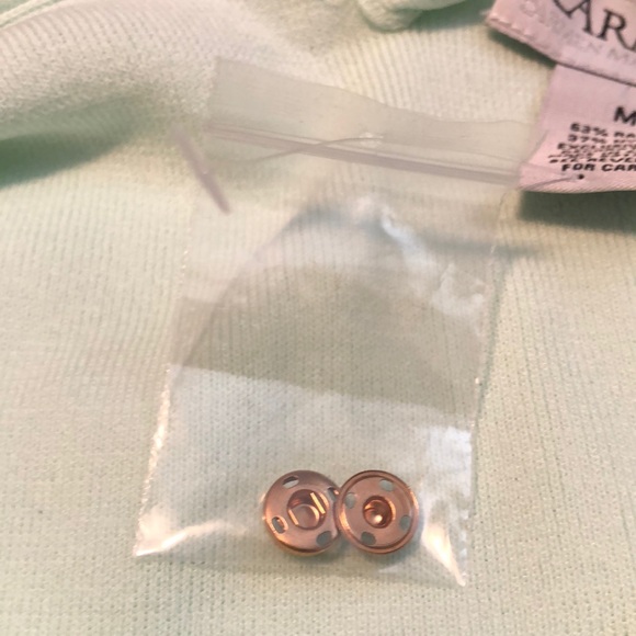 Carmen Marc Valvo Sleeveless Chainlink Neckline Size Medium - Picture 6 of 6